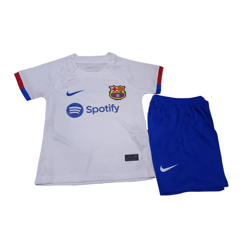 Barcelona Away Kids Jerseys Full Kit 2023/24 - gogoalshop