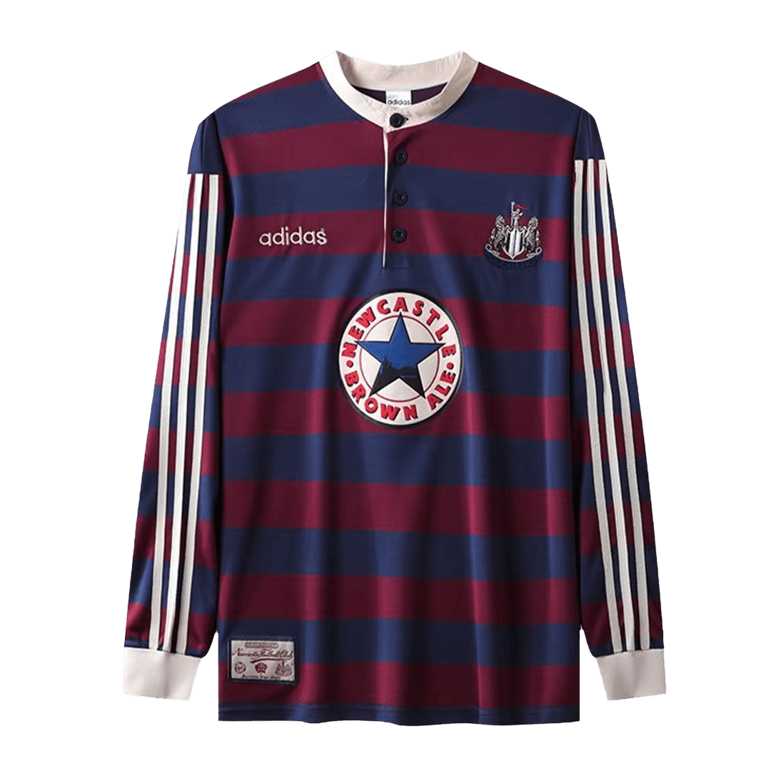 Vintage Soccer Jersey Newcastle United Away Long Sleeve 1995/96