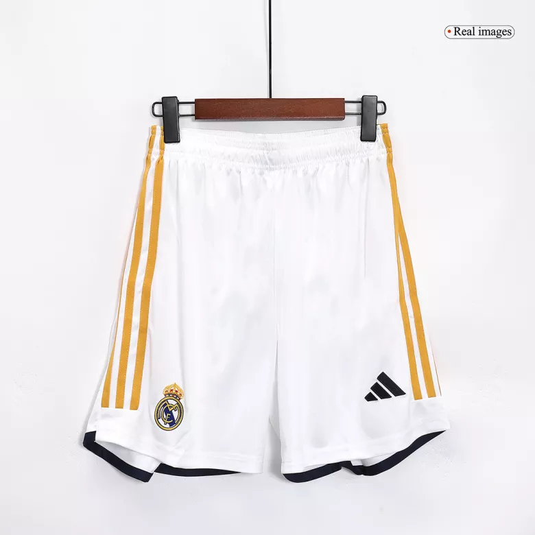 Real Madrid Home Soccer Shorts 2023/24 - gogoalshop