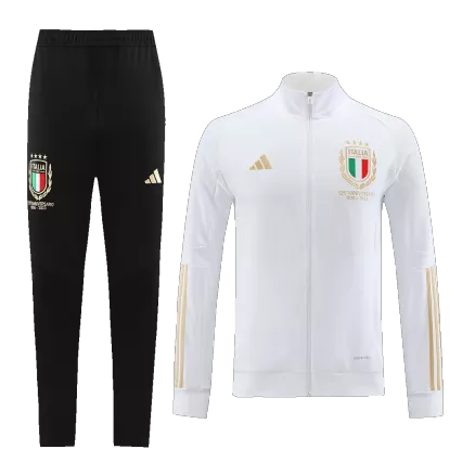 Italy Jacket Tracksuit 2023/24 White - gogoalshop