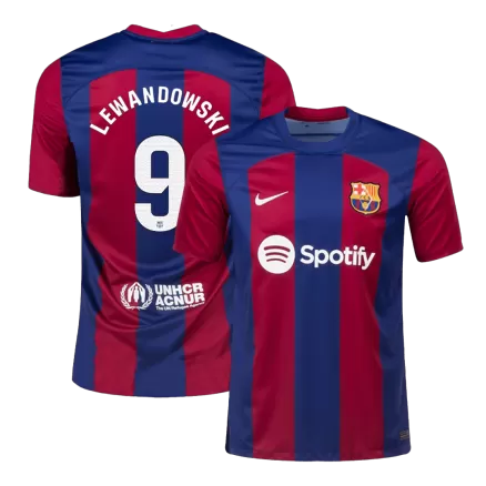 LEWANDOWSKI #9 Barcelona Home Jersey 2023/24 - gogoalshop