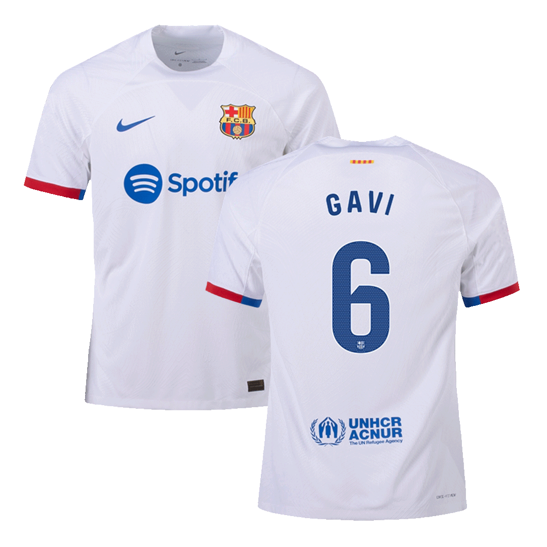 GAVI #6 Barcelona Away Authentic Jersey 2023/24 | Gogoalshop