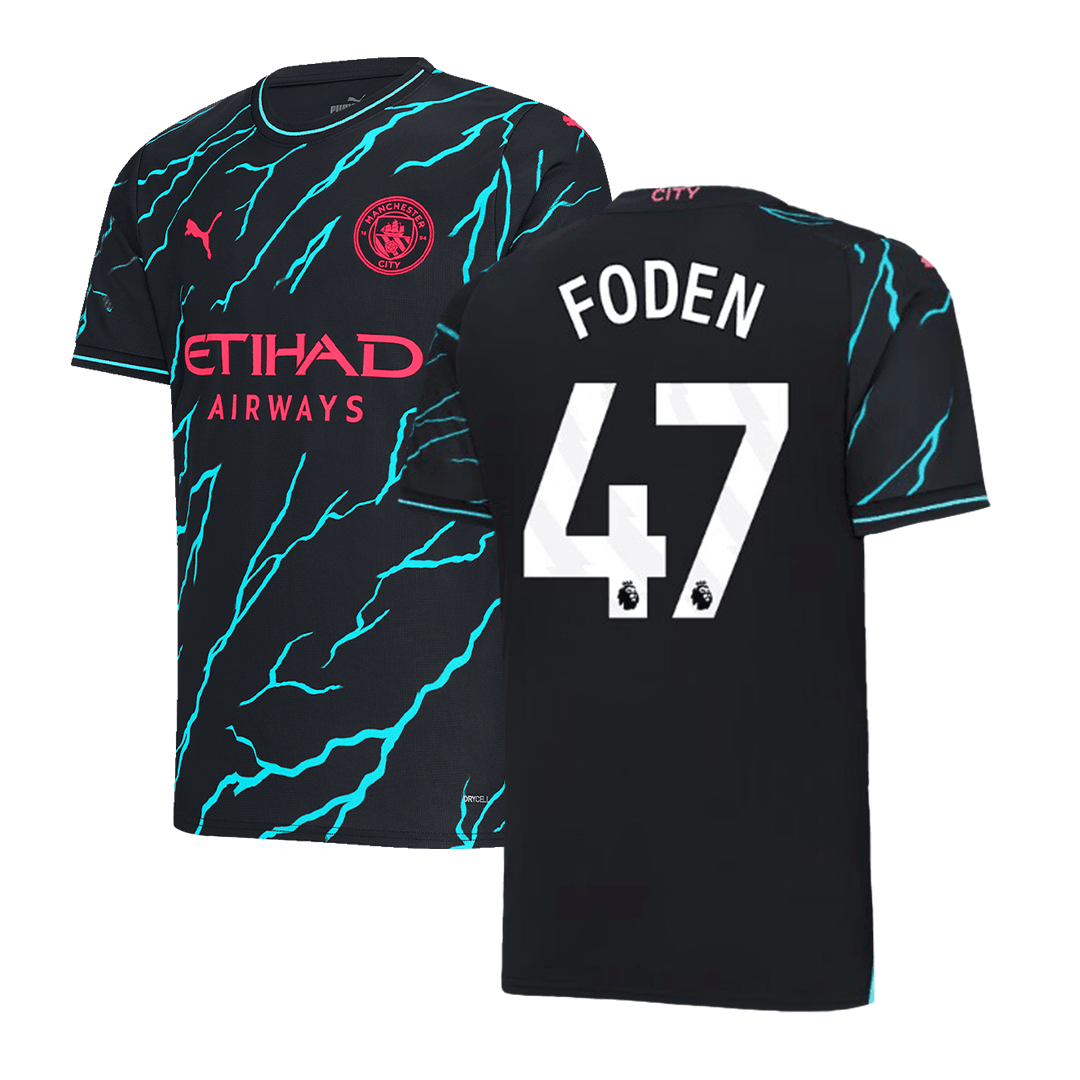FODEN #47 Manchester City Third Away Jersey 2023/24 | Gogoalshop