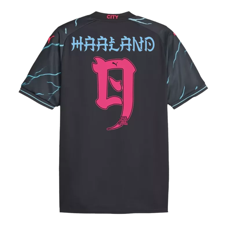 HAALAND #9 Manchester City Japanese Tour Printing Third Away Jersey 2023/24 - gogoalshop