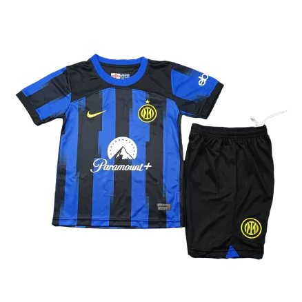 Kids Inter Milan Home Soccer Jersey 2023/24 - Discount - gogoalshop