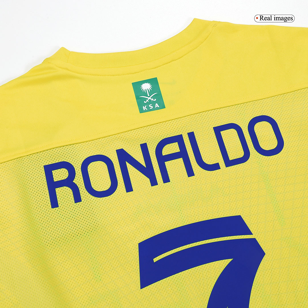 RONALDO #7 Al Nassr Home Soccer Jersey 2023/24 - gogoalshop