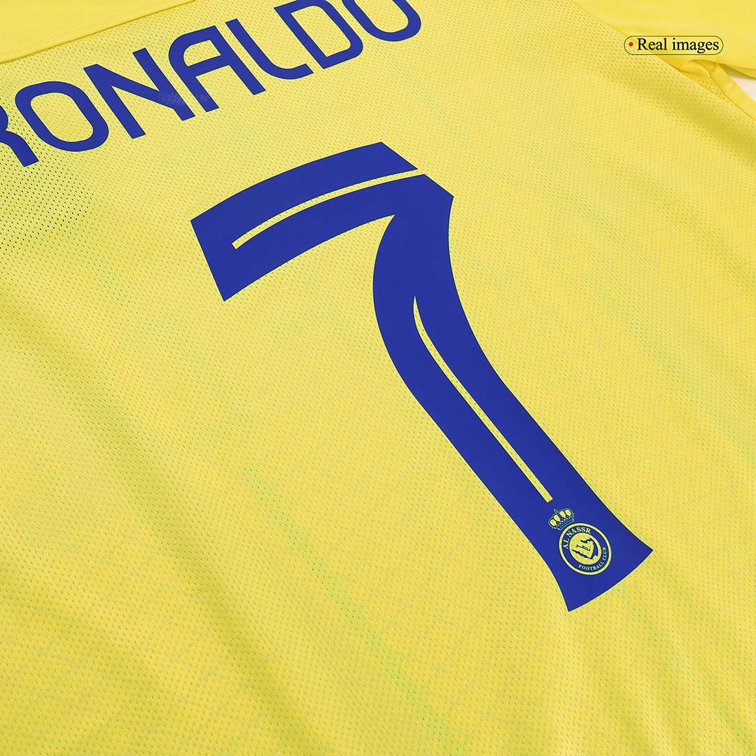 RONALDO #7 Al Nassr Home Soccer Jersey 2023/24 - gogoalshop