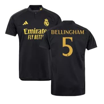 BELLINGHAM #5 Real Madrid Third Away Soccer Jersey 2023/24 - gogoalshop