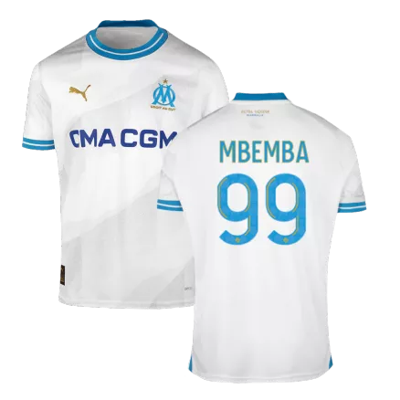 MBEMBA #99 Marseille Home Soccer Jersey 2023/24 - gogoalshop