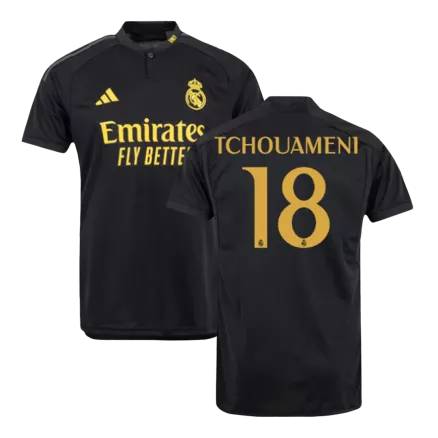 TCHOUAMENI #18 Real Madrid Third Away Soccer Jersey 2023/24 - gogoalshop