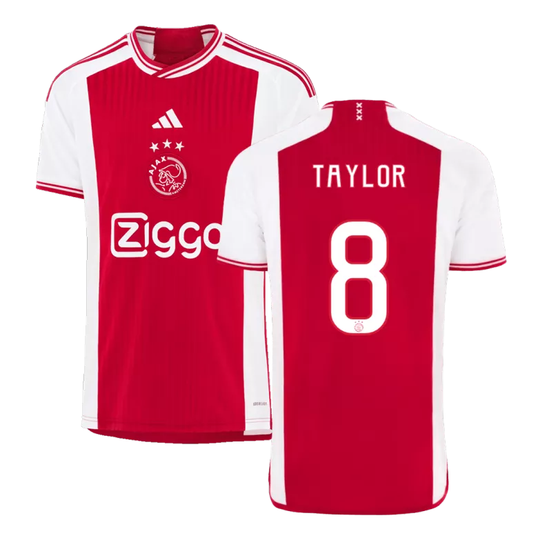 TAYLOR #8 Ajax Home Soccer Jersey 2023/24 - gogoalshop