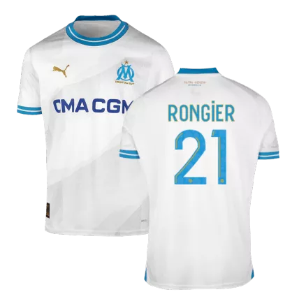 RONGIER #21 Marseille Home Soccer Jersey 2023/24 - gogoalshop