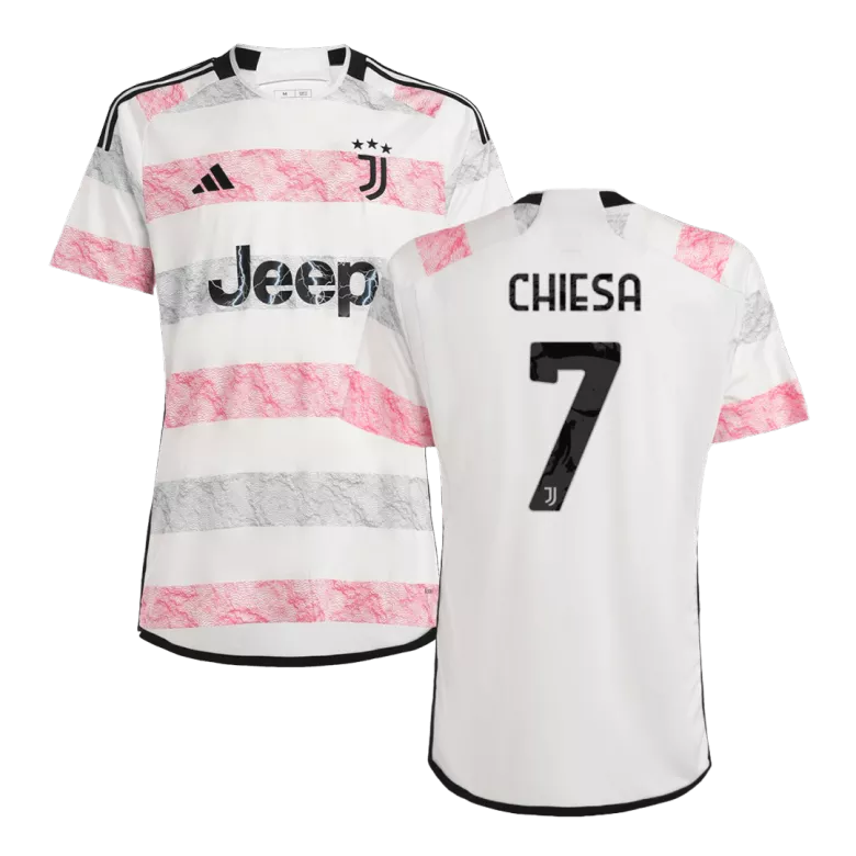 CHIESA #7 Juventus Away Soccer Jersey 2023/24 - gogoalshop