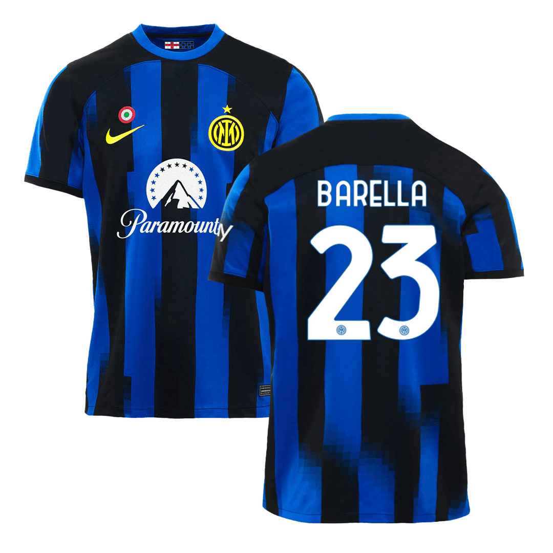 インテル・ミラノ BARELLA 23 ホーム アウェイ　オーセンティック BARELLA #23 Inter Milan Home Soccer Jersey 2023/24 | Gogoalshop