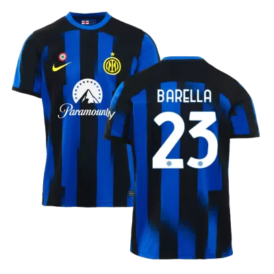 インテル・ミラノ BARELLA 23 ホーム オーセンティックMサイズ BARELLA #23 Inter Milan Home Soccer Jersey 2023/24 | Gogoalshop