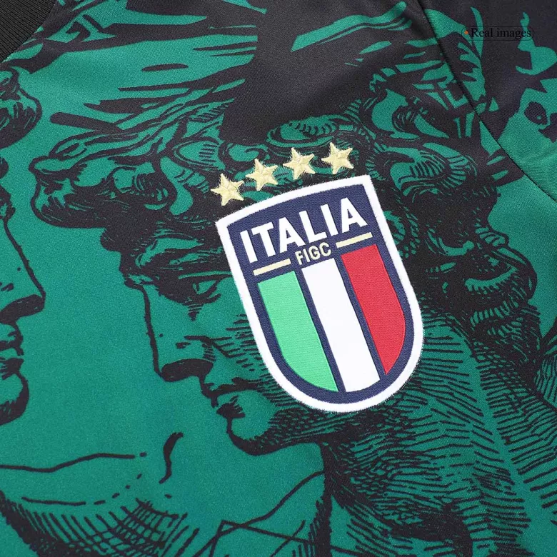 Italy X Renaissance Long Sleeve Soccer Jersey 2023 - gogoalshop