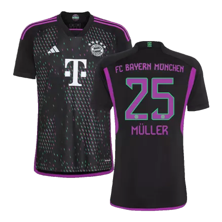 MÜLLER #25 Bayern Munich Away Soccer Jersey 2023/24 - gogoalshop
