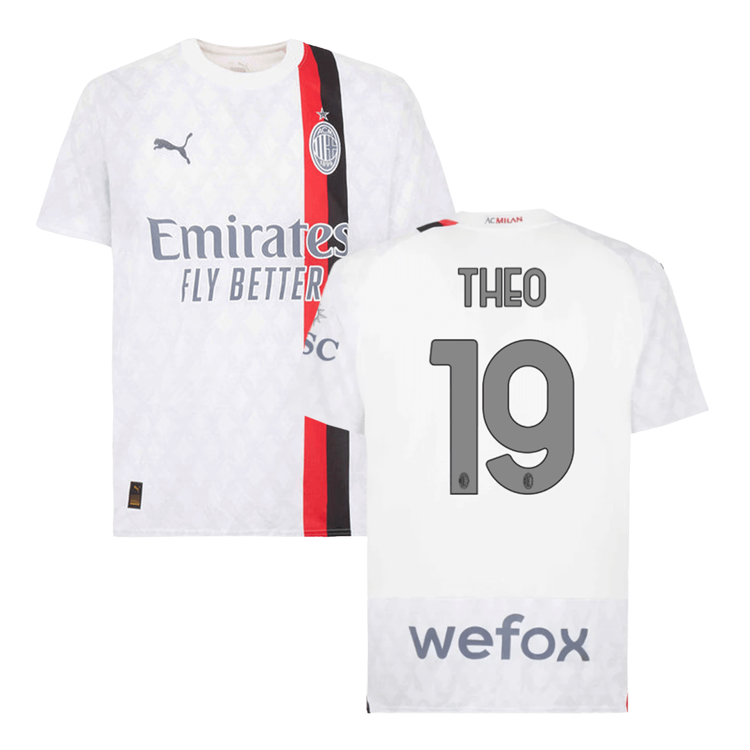 THEO #19 AC Milan Away Soccer Jersey 2023/24 | Gogoalshop