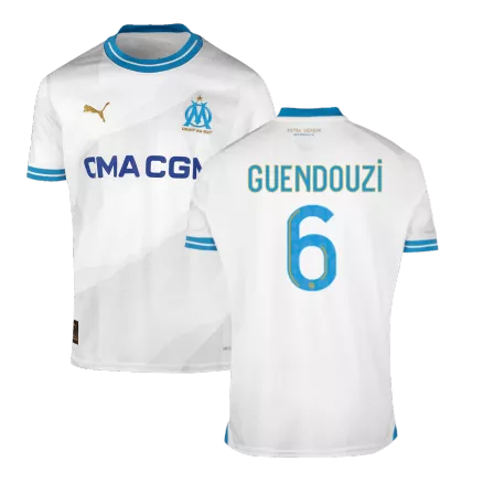 GUENDOUZI #6 Marseille Home Soccer Jersey 2023/24 - gogoalshop