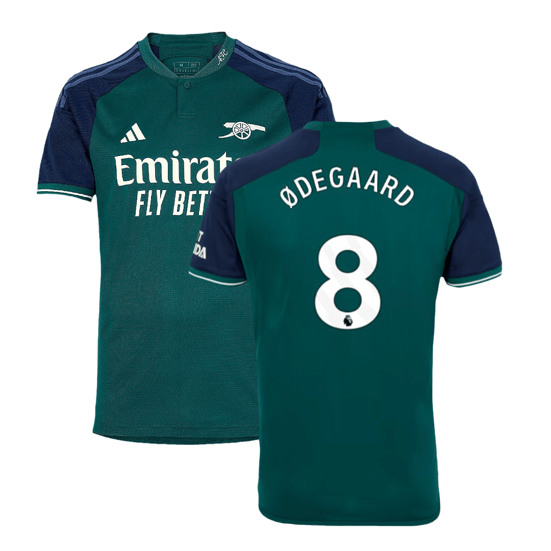 Flocage Odegaard #8 - Arsenal Third 2025/2026 - Version Coupe Homme