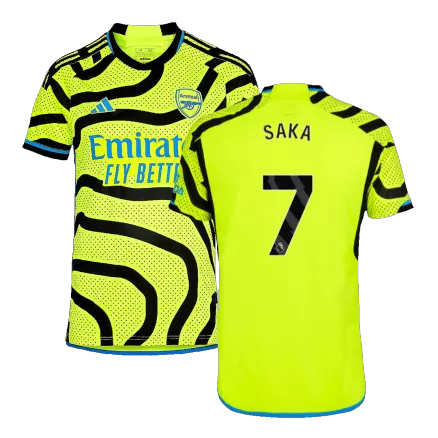 SAKA #7 Arsenal Away Soccer Jersey 2023/24 - gogoalshop