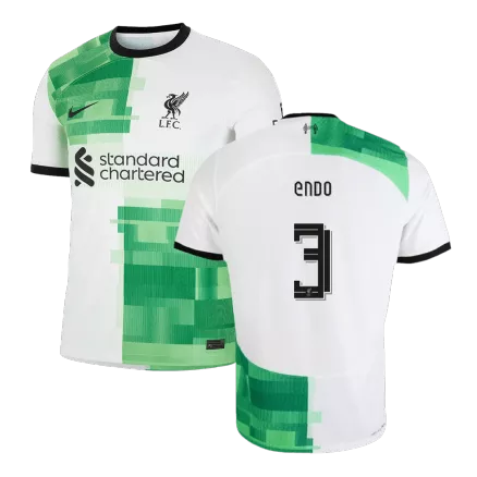 ENDO #3 Liverpool Away Soccer Jersey 2023/24 - UCL - gogoalshop