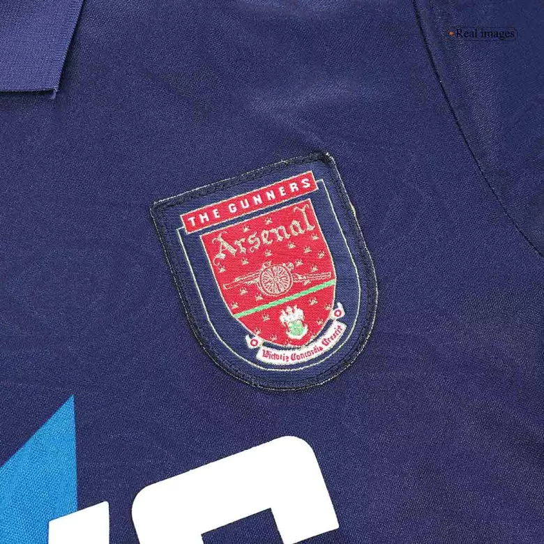 Vintage Soccer Jersey Arsenal Away Long Sleeve 1995/96 - gogoalshop