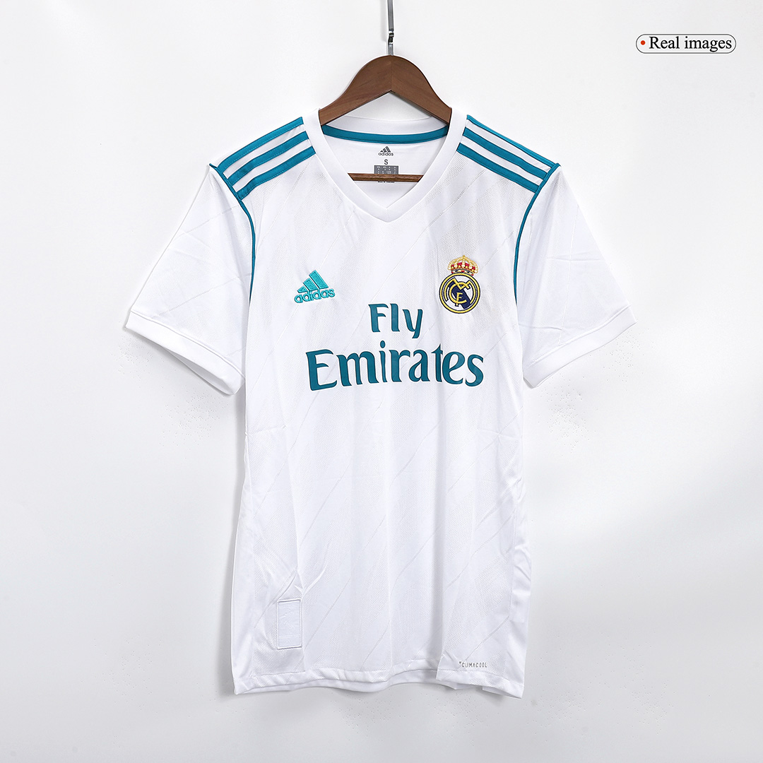 Retro Soccer Jersey Real Madrid Home 2017/18 - gogoalshop