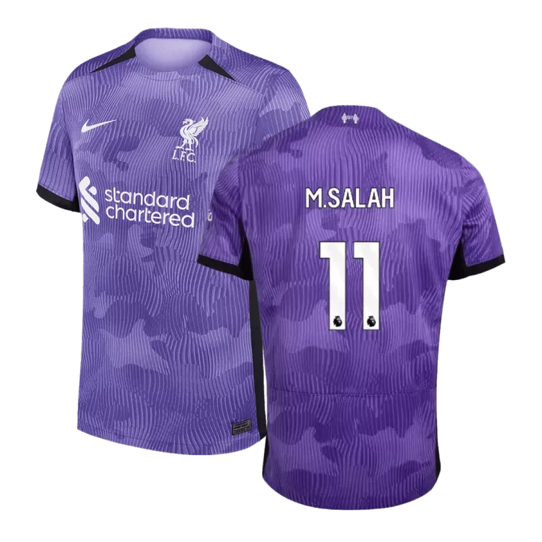 M.SALAH #11 Liverpool Third Away Soccer Jersey 2023/24 - gogoalshop