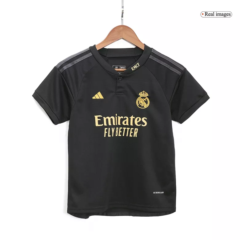 Real Madrid Third Away Kids Soccer Jerseys Kit 2023/24 - gogoalshop