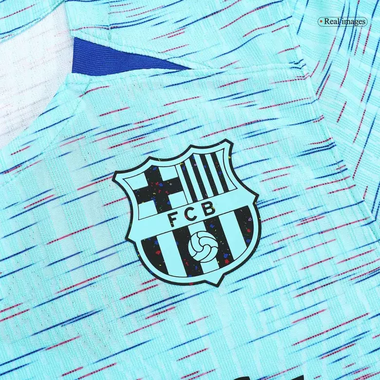 F. DE JONG #21 Barcelona Third Away Authentic Soccer Jersey 2023/24 - gogoalshop