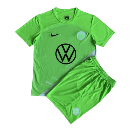 Wolfsburg Home Kids Soccer Jerseys Kit 2023/24 - gogoalshop