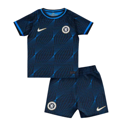 Chelsea Away Kids Soccer Jerseys Kit 2023/24 - gogoalshop