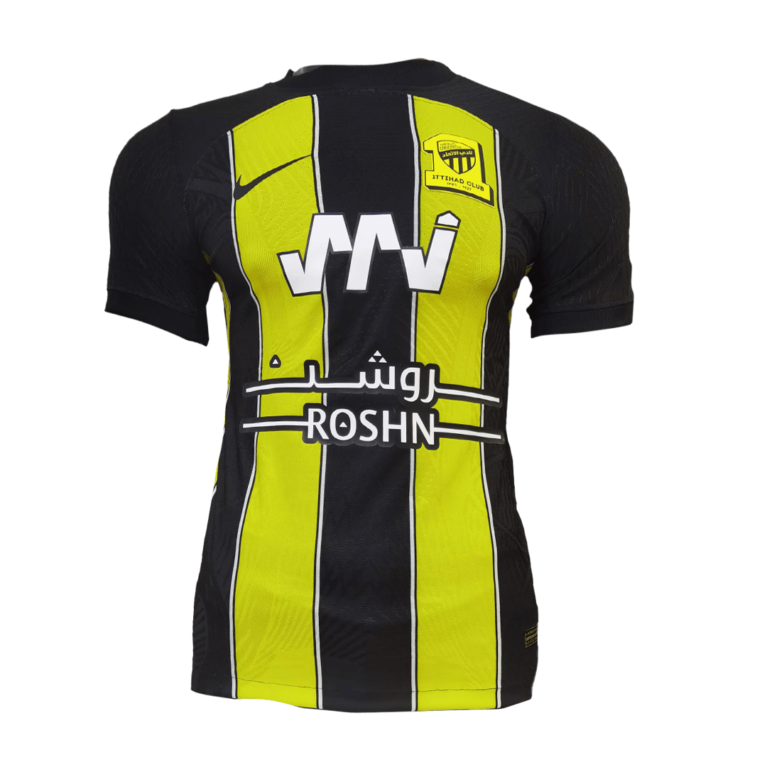 Al Ittihad Saudi Home Authentic Jersey 2023 24 Gogoalshop al-ittihad-saudi-home-authentic-jersey-2023-24-gogoalshop