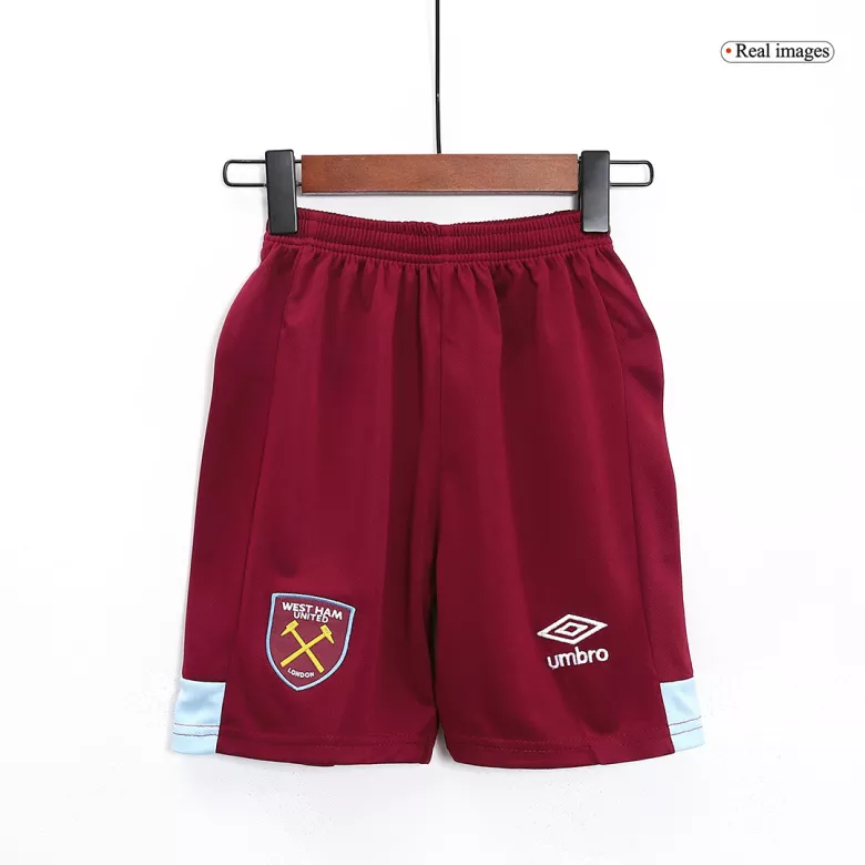 West Ham United Home Kids Soccer Jerseys Kit 2023/24 - gogoalshop