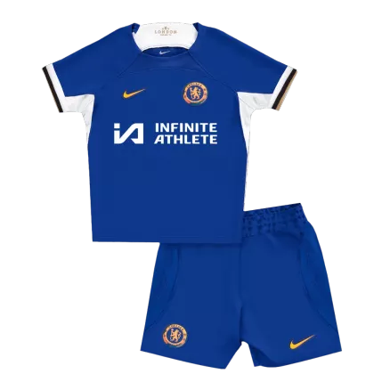 Chelsea Home Kids Soccer Jerseys Kit 2023/24 - gogoalshop