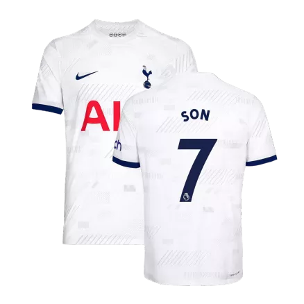 SON #7 Tottenham Hotspur Home Authentic Soccer Jersey 2023/24 - gogoalshop