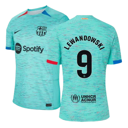 LEWANDOWSKI #9 Barcelona Third Away Soccer Jersey 2023/24 - gogoalshop