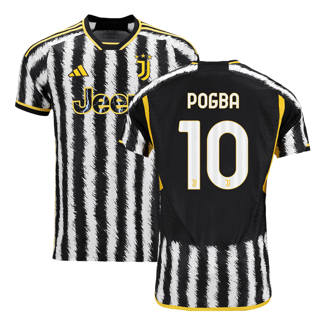 POGBA #10 Juventus Home Authentic Soccer Jersey 2023/24 | Gogoalshop