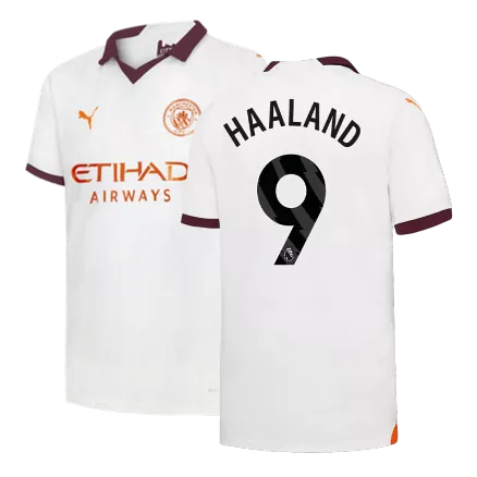 HAALAND #9 Manchester City Away Soccer Jersey 2023/24 - gogoalshop