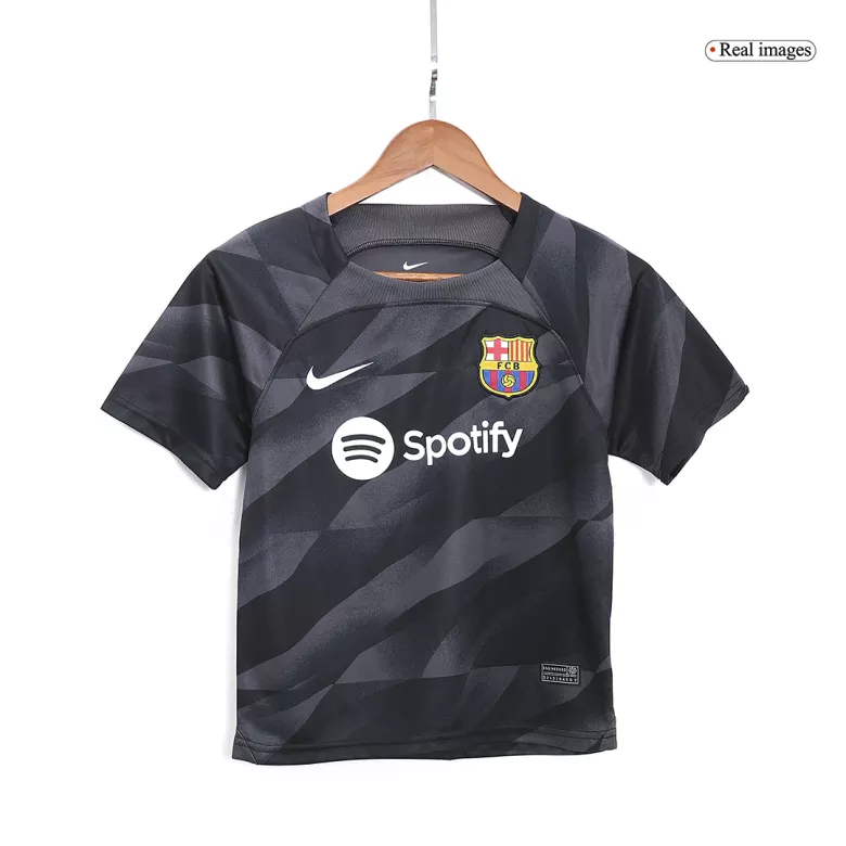 Barcelona Goalkeeper Kids Jerseys Kit 2023/24 - gogoalshop