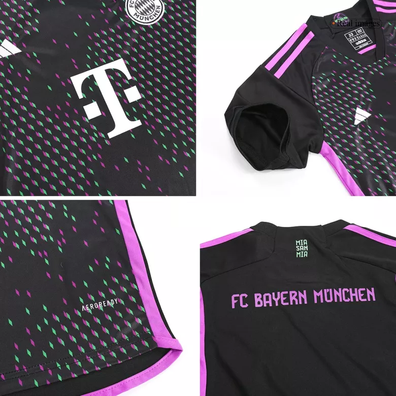 Bayern Munich Away Kids Soccer Jerseys Kit 2023/24 - gogoalshop