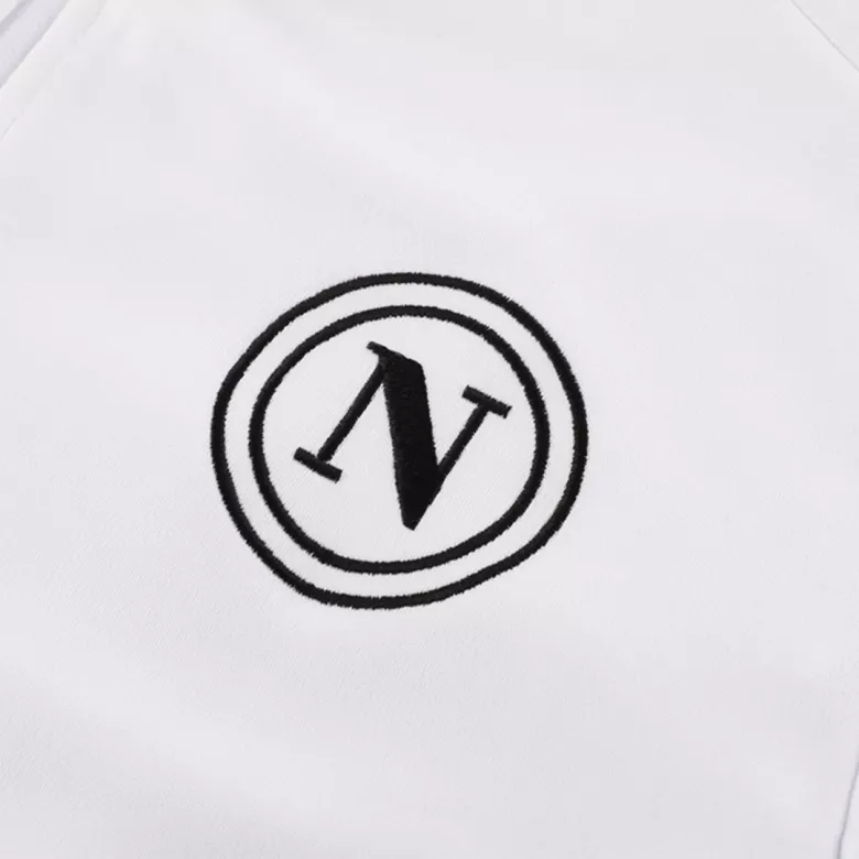 Napoli Jacket Tracksuit 2023/24 White - gogoalshop