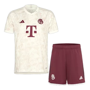 Bayern Munich Third Away Kids Soccer Jerseys Kit 2023/24 - gogoalshop