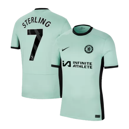 STERLING #7 Chelsea Third Away Soccer Jersey 2023/24 - gogoalshop