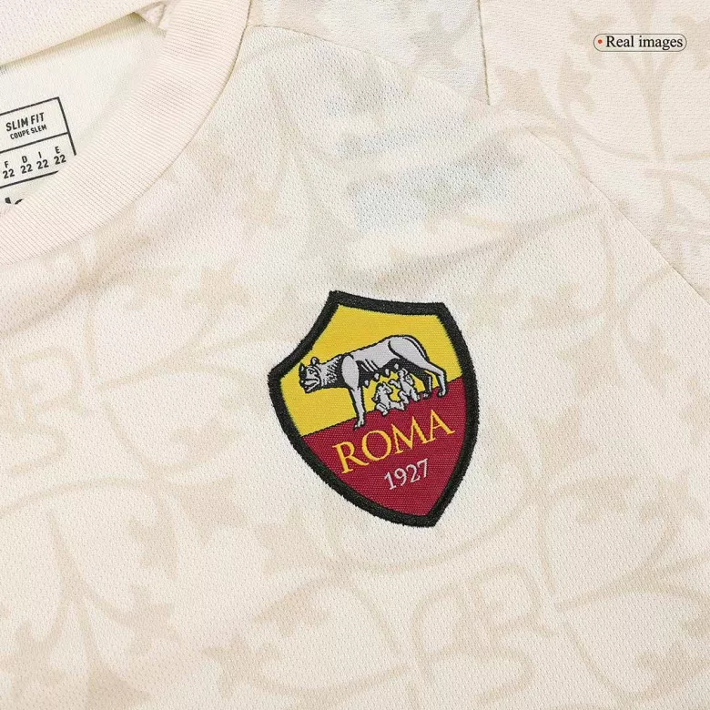 Roma Away Kids Soccer Jerseys Kit 2023/24 - gogoalshop