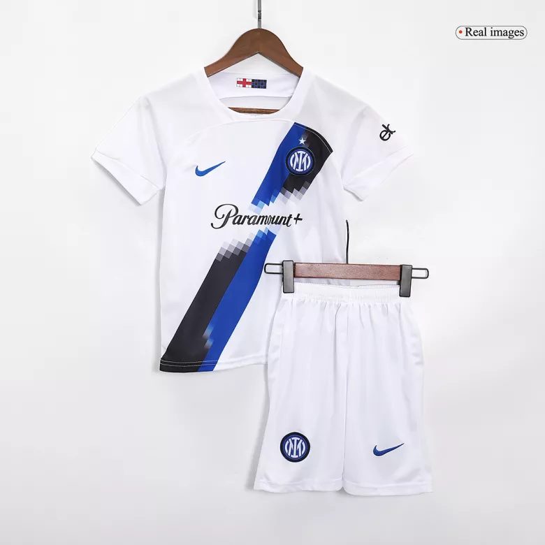 Inter Milan Away Kids Soccer Jerseys Kit 2023/24 - gogoalshop