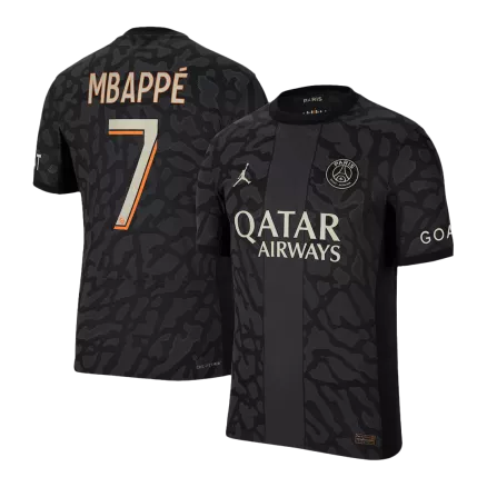 MBAPPÉ #7 PSG Third Away Authentic Soccer Jersey 2023/24 - gogoalshop