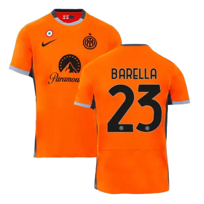 BARELLA #23 Inter Milan Third Away Soccer Jersey 2023/24 Gogoalshop