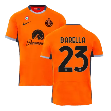 BARELLA #23 Inter Milan Third Away Soccer Jersey 2023/24 - gogoalshop